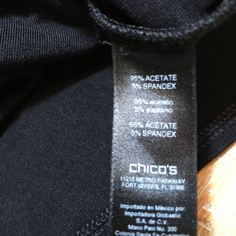 Solid black tunic - Picture 4 of 5